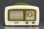 Sonora KM ’Coronet’ Catalin Radio in Alabaster + Green